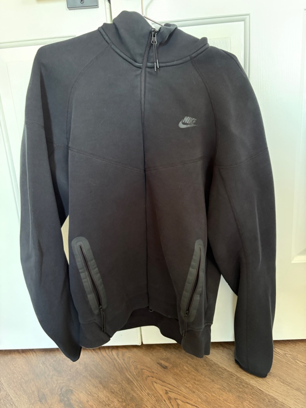Nike Black Full-Zip Hooded Sweatshirt